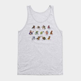 Chilean animal fantasy jobs Tank Top